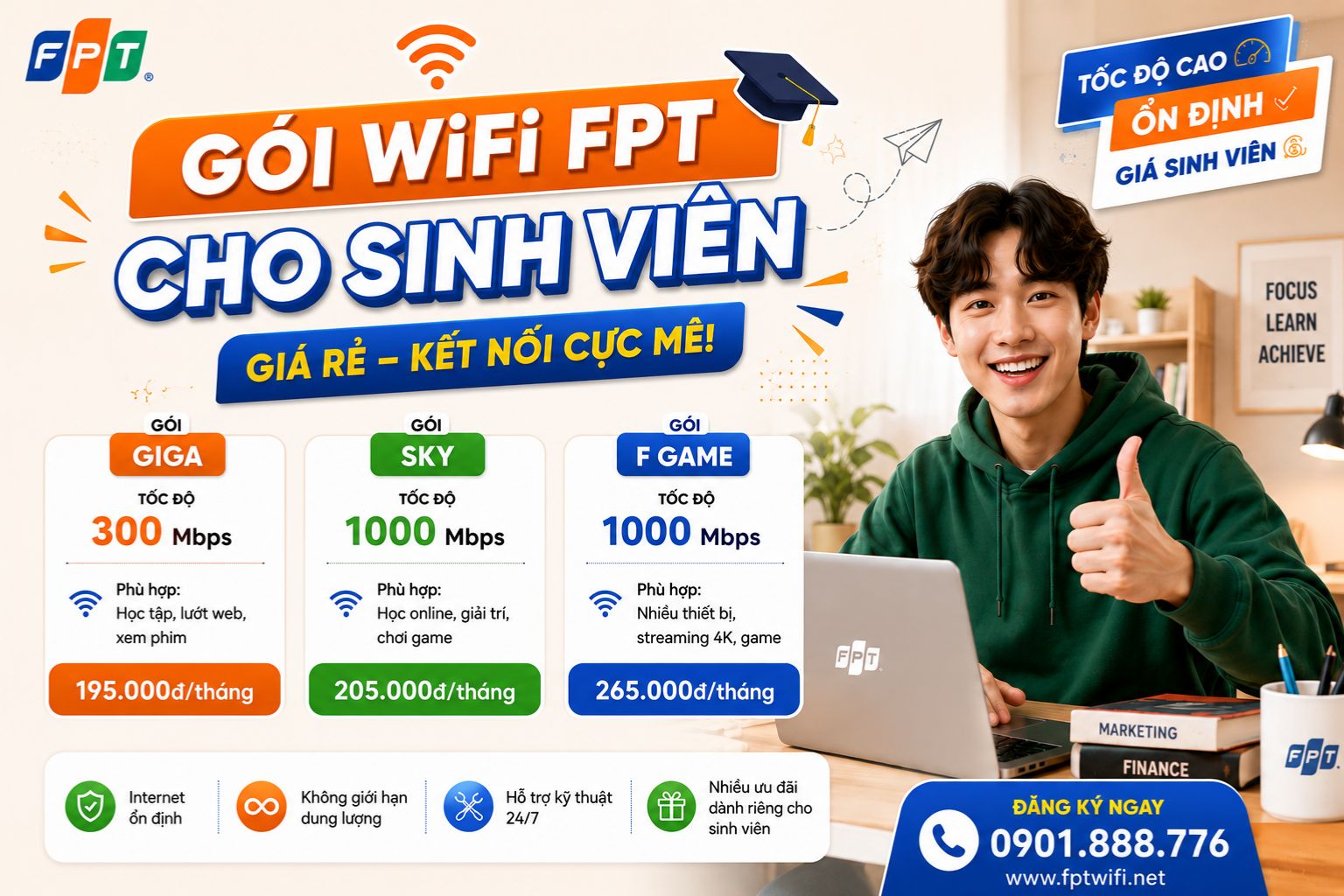 Goi Wifi Fpt Cho Sinh Vien
